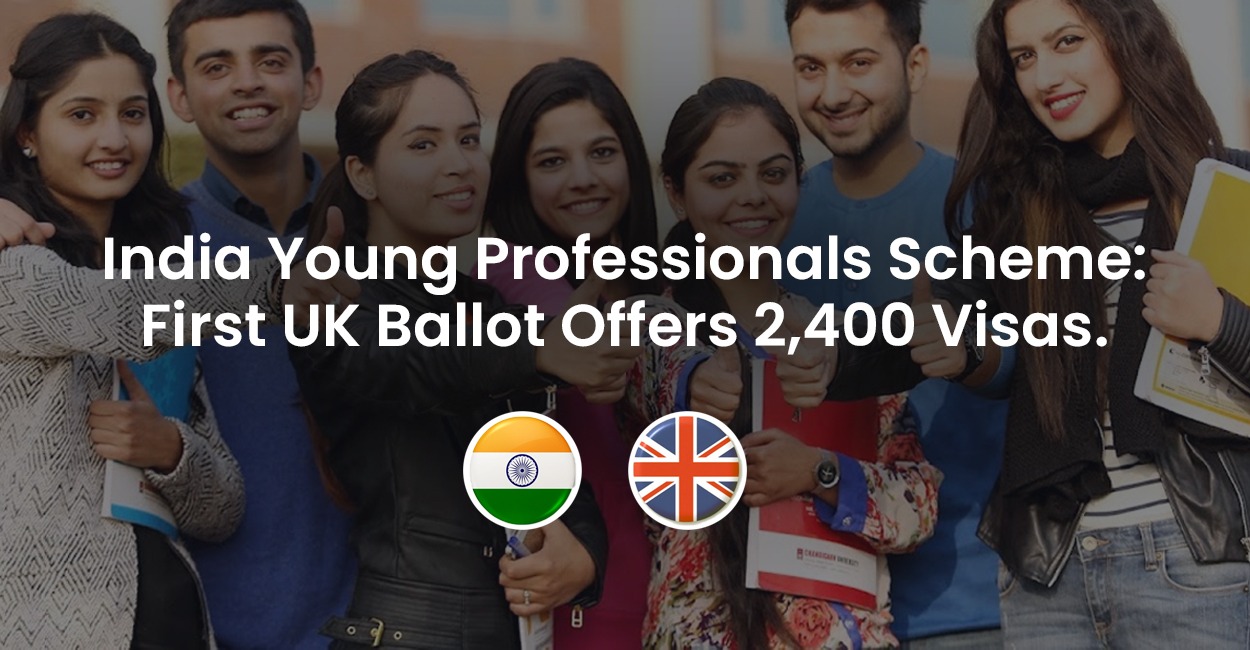 India young professionals scheme first uk visa ballot